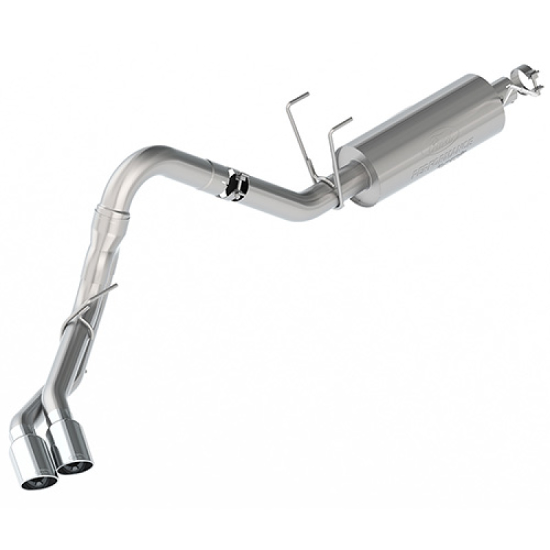Ford Super Duty Performance Exhaust - Side - Ford Racing - Dual Side Exit Sport - Chrome - `20-`22